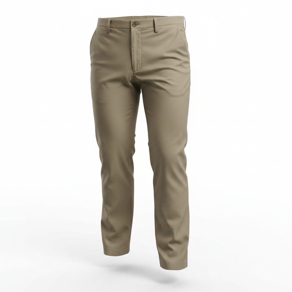 Roundtree & Yorke Travel Smart Men's 46x32 Khaki Chino Pants Classic Fit Tan NWT